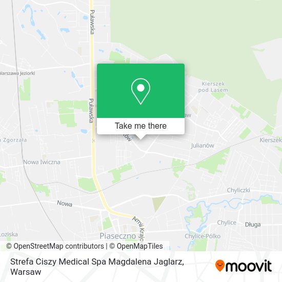 Strefa Ciszy Medical Spa Magdalena Jaglarz map