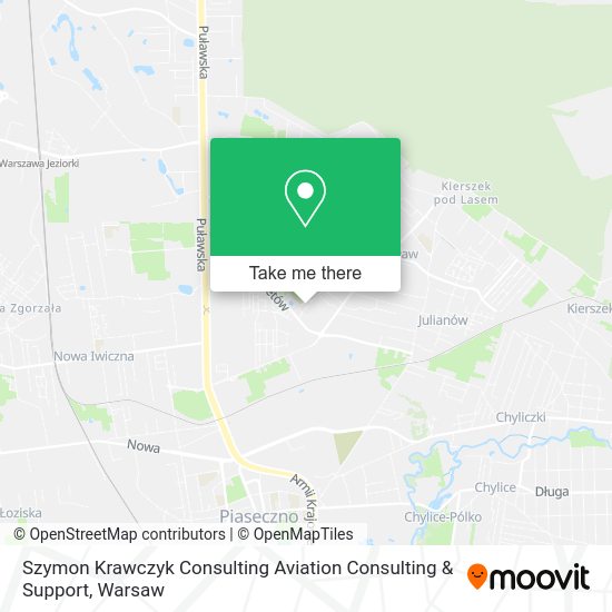 Szymon Krawczyk Consulting Aviation Consulting & Support map