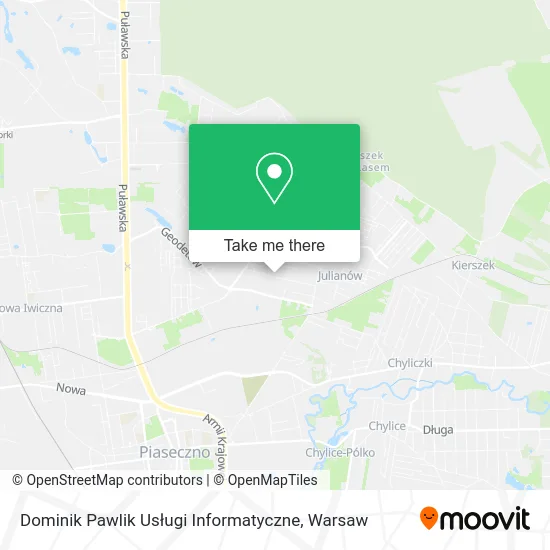Dominik Pawlik Usługi Informatyczne map