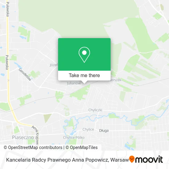 Карта Kancelaria Radcy Prawnego Anna Popowicz