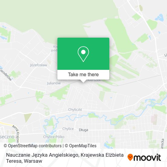 Nauczanie Języka Angielskiego, Krajewska Elżbieta Teresa map