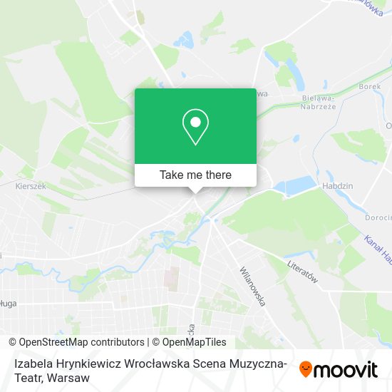 Izabela Hrynkiewicz Wrocławska Scena Muzyczna-Teatr map