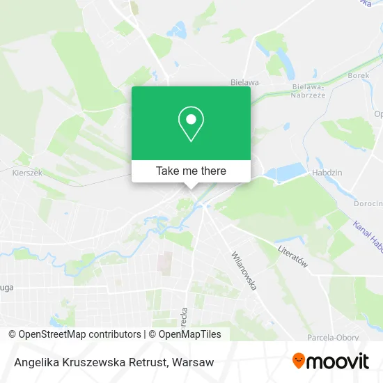 Карта Angelika Kruszewska Retrust