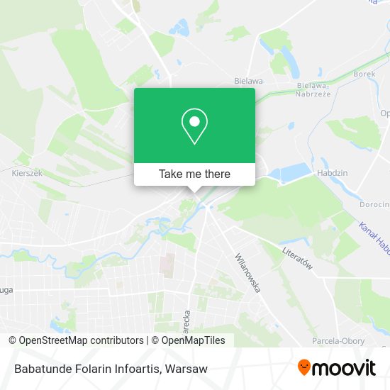 Babatunde Folarin Infoartis map