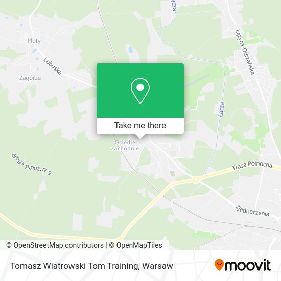 Tomasz Wiatrowski Tom Training map