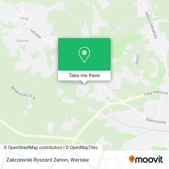 Zakrzewski Ryszard Zenon map