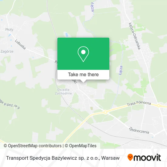 Карта Transport Spedycja Bazylewicz sp. z o.o.