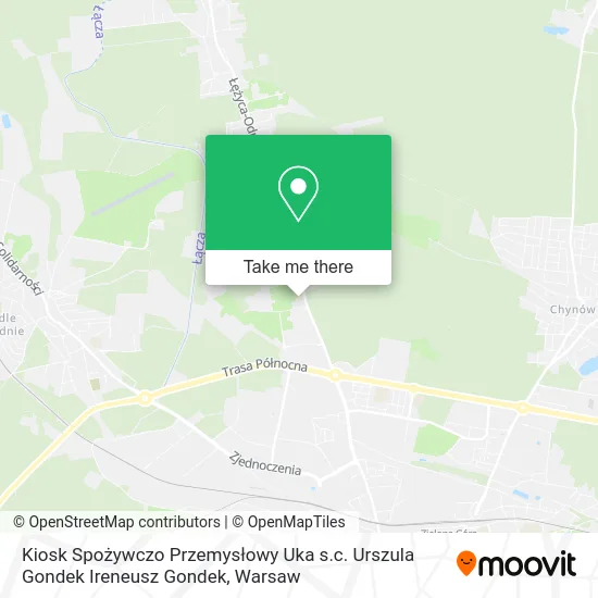 Kiosk Spożywczo Przemysłowy Uka s.c. Urszula Gondek Ireneusz Gondek map