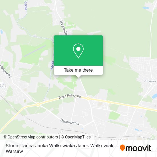 Studio Tańca Jacka Walkowiaka Jacek Walkowiak map