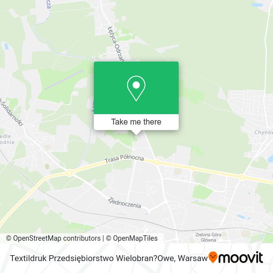 Textildruk Przedsiębiorstwo Wielobran?Owe map