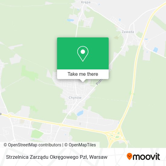 Strzelnica Zarządu Okręgowego Pzł map