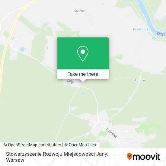 Stowarzyszenie Rozwoju Miejscowości Jany map