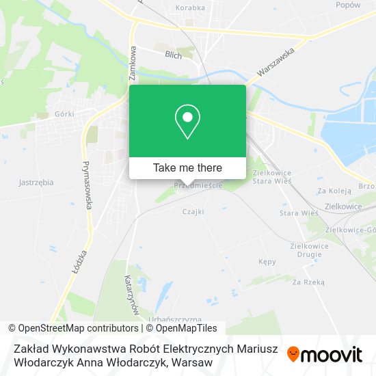 Zakład Wykonawstwa Robót Elektrycznych Mariusz Włodarczyk Anna Włodarczyk map