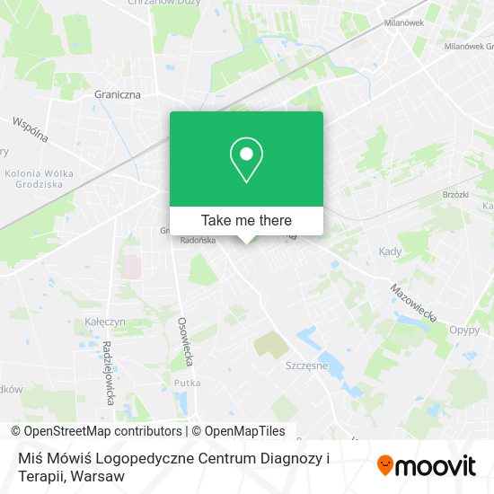 Miś Mówiś Logopedyczne Centrum Diagnozy i Terapii map