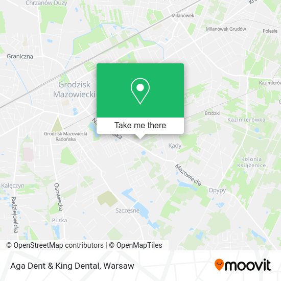 Карта Aga Dent & King Dental