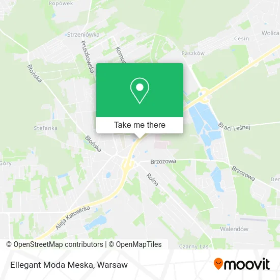 Карта Ellegant Moda Meska