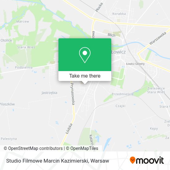 Studio Filmowe Marcin Kazimierski map