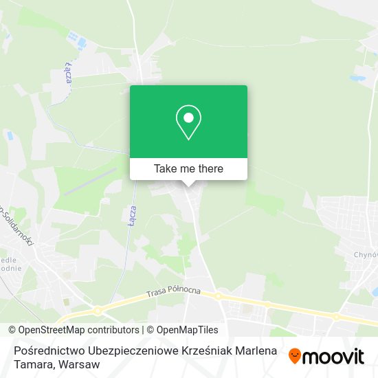 Pośrednictwo Ubezpieczeniowe Krześniak Marlena Tamara map