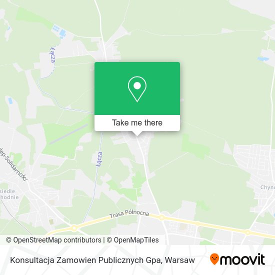 Konsultacja Zamowien Publicznych Gpa map