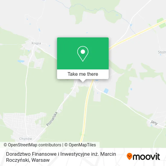 Doradztwo Finansowe i Inwestycyjne inż. Marcin Roczyński map
