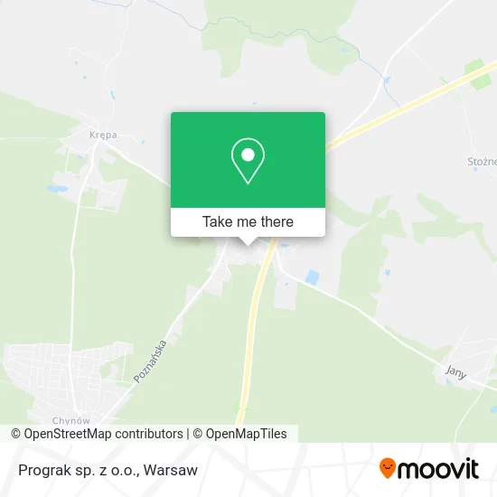 Prograk sp. z o.o. map