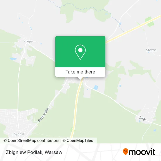 Zbigniew Podlak map
