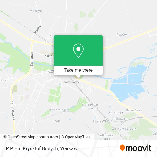 Карта P P H u Krysztof Bodych