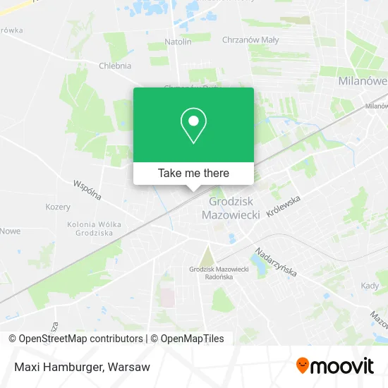 Карта Maxi Hamburger