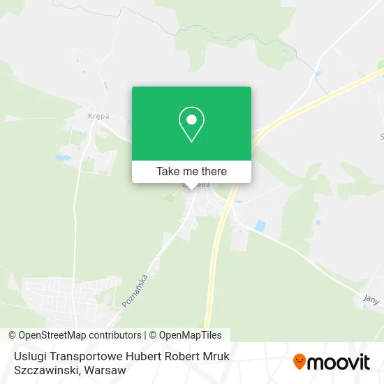 Uslugi Transportowe Hubert Robert Mruk Szczawinski map