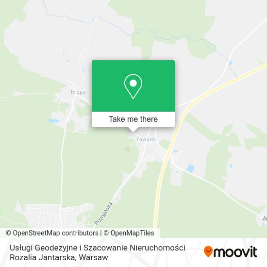 Usługi Geodezyjne i Szacowanie Nieruchomości Rozalia Jantarska map