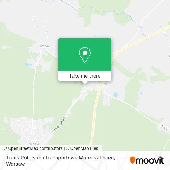 Trans Pol Uslugi Transportowe Mateusz Deren map