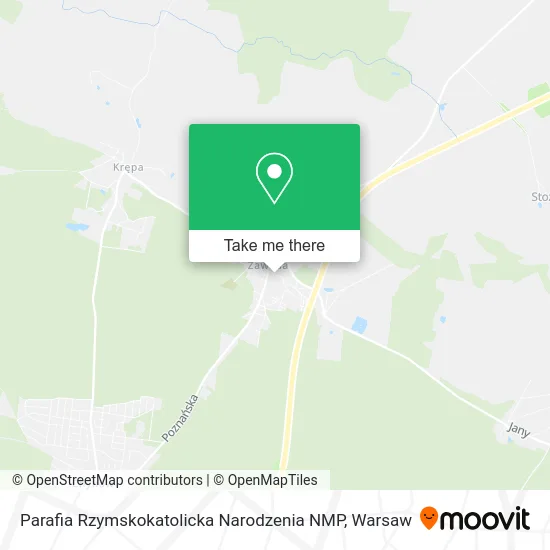 Parafia Rzymskokatolicka Narodzenia NMP map