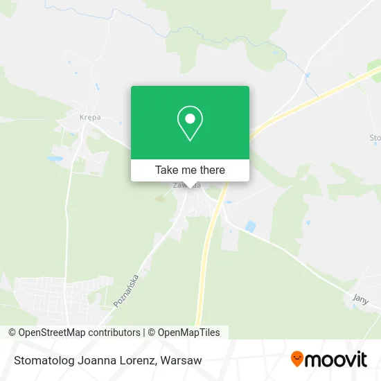 Stomatolog Joanna Lorenz map