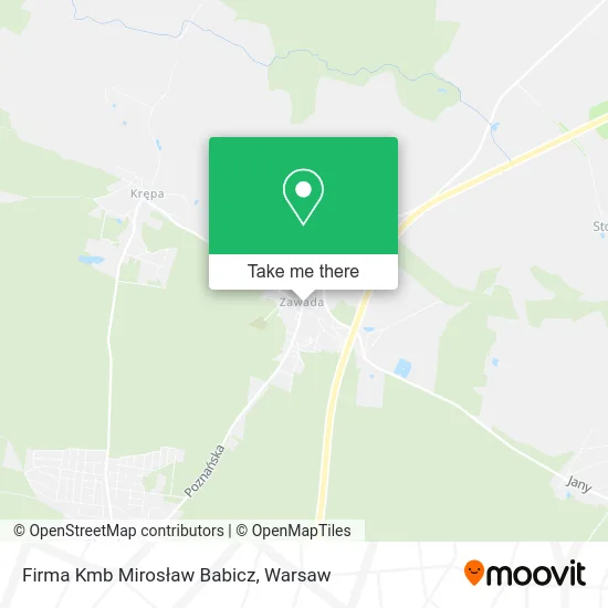 Firma Kmb Mirosław Babicz map