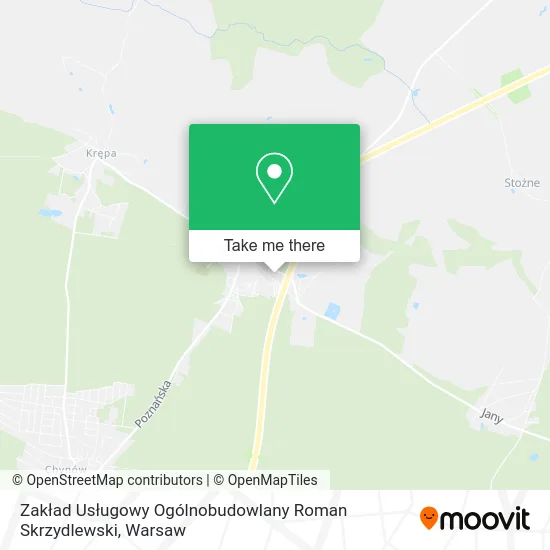 Zakład Usługowy Ogólnobudowlany Roman Skrzydlewski map