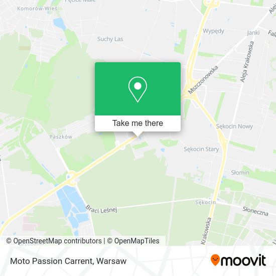 Moto Passion Carrent map