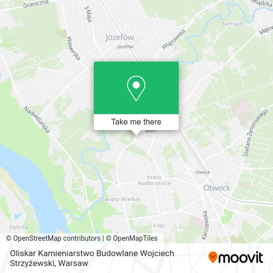 Oliskar Kamieniarstwo Budowlane Wojciech Strzyżewski map