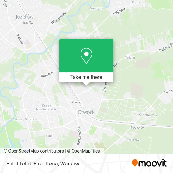 Карта Elitol Tolak Eliza Irena