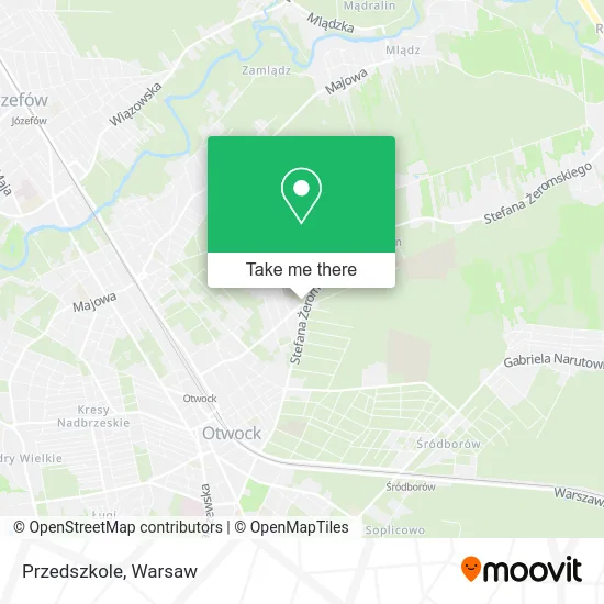 Карта Przedszkole