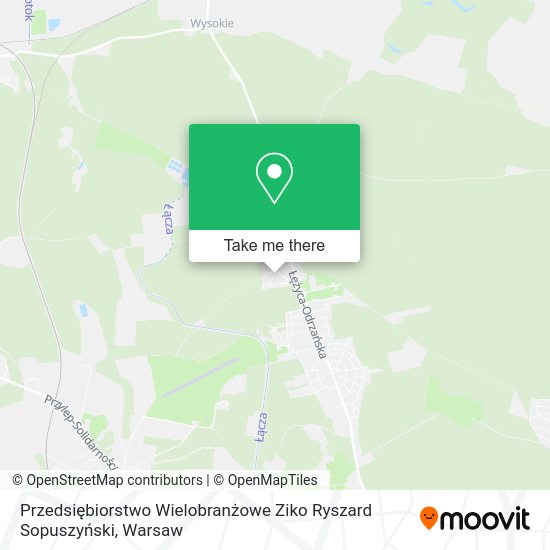 Przedsiębiorstwo Wielobranżowe Ziko Ryszard Sopuszyński map