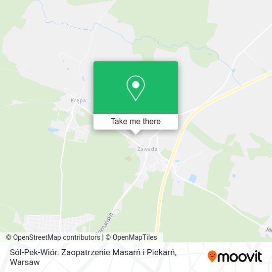 Sól-Pek-Wiór. Zaopatrzenie Masarń i Piekarń map