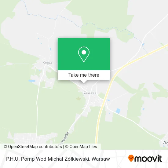 P.H.U. Pomp Wod Michał Żółkiewski map