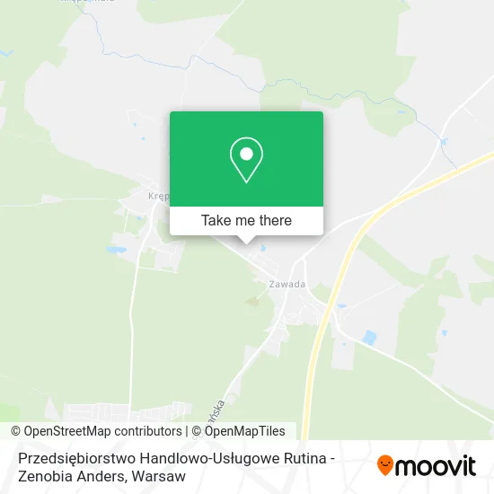 Przedsiębiorstwo Handlowo-Usługowe Rutina - Zenobia Anders map