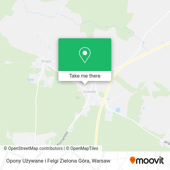 Opony Używane i Felgi Zielona Góra map