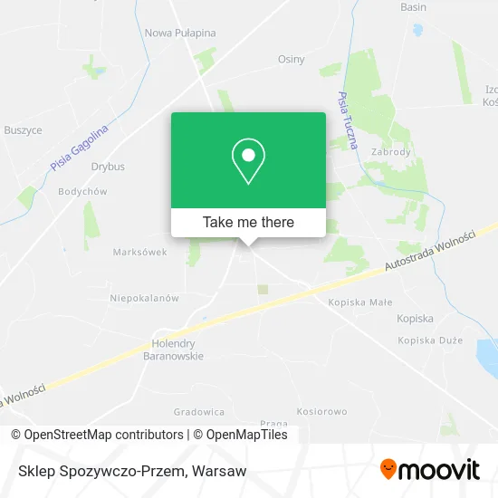 Sklep Spozywczo-Przem map