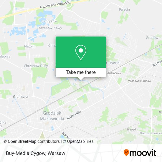 Buy-Media Cygow map