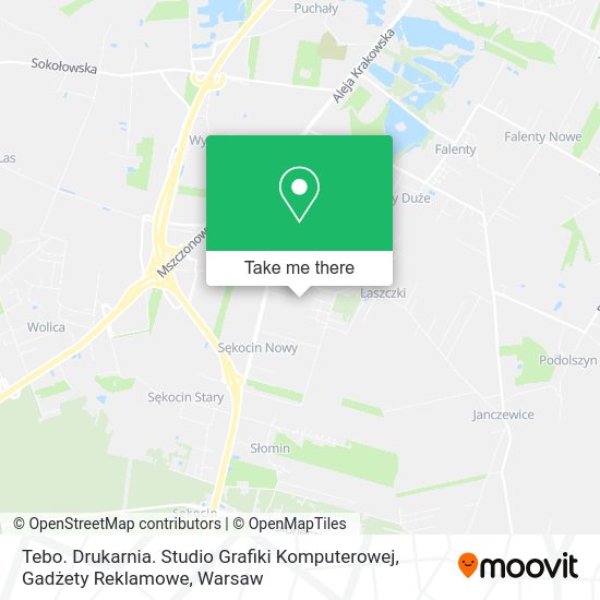 Tebo. Drukarnia. Studio Grafiki Komputerowej, Gadżety Reklamowe map