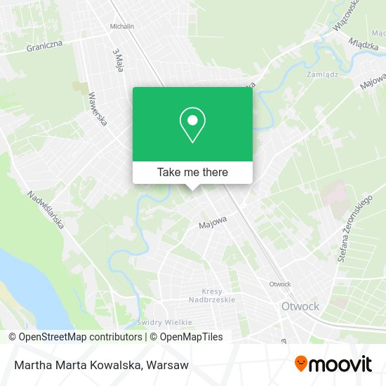 Martha Marta Kowalska map