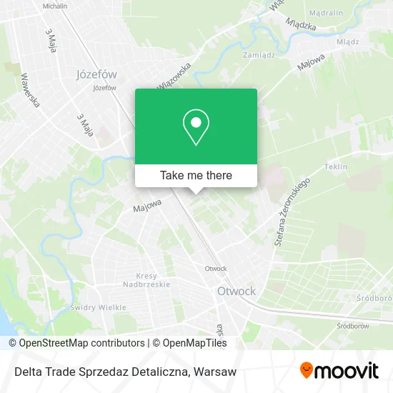 Карта Delta Trade Sprzedaz Detaliczna