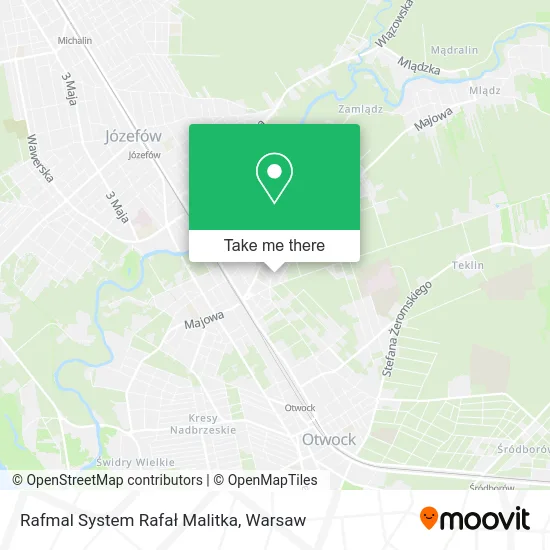 Карта Rafmal System Rafał Malitka